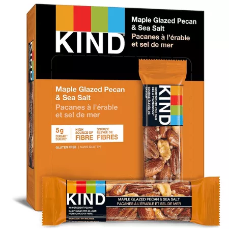 Be-kind Single Maple Glazed Pecan Seasalt (12x 40gr)