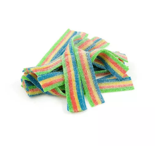 Fini Zure Regenboogmatten (150 stuks)