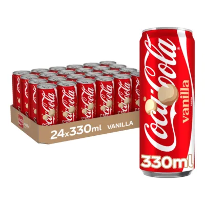 Coca-Cola Vanilla Blik (24x 33cl)