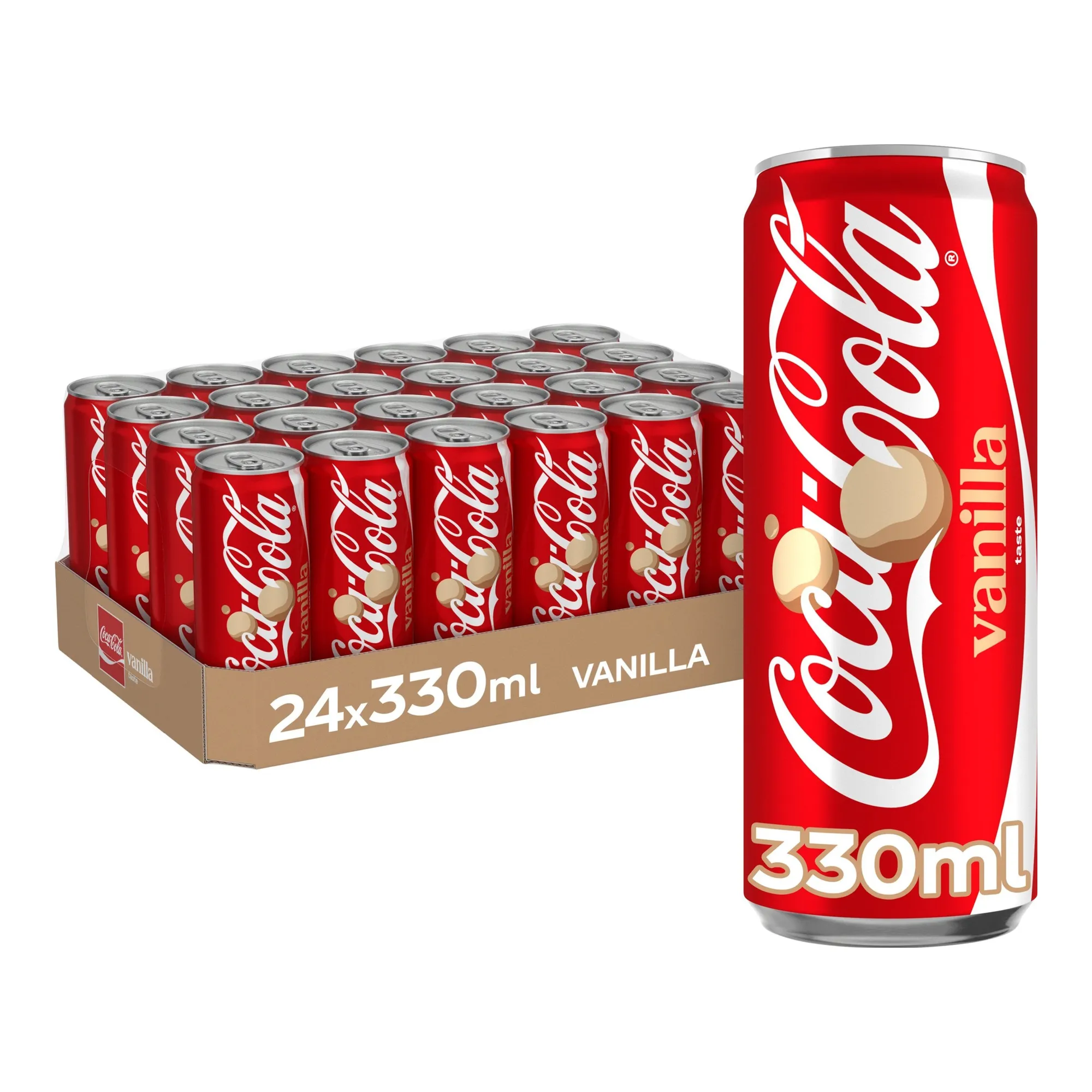 Coca-Cola Vanilla Blik (24x 33cl)