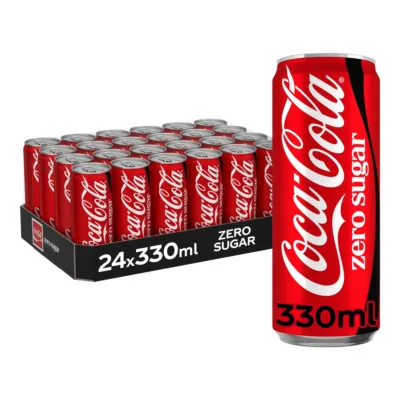 Coca-Cola Zero Blik (24x 33cl)