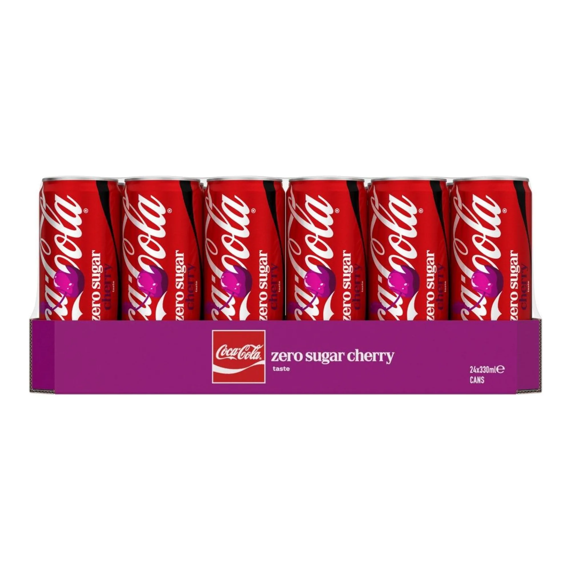 Coca-Cola Zero Cherry Blik (24x 33cl)