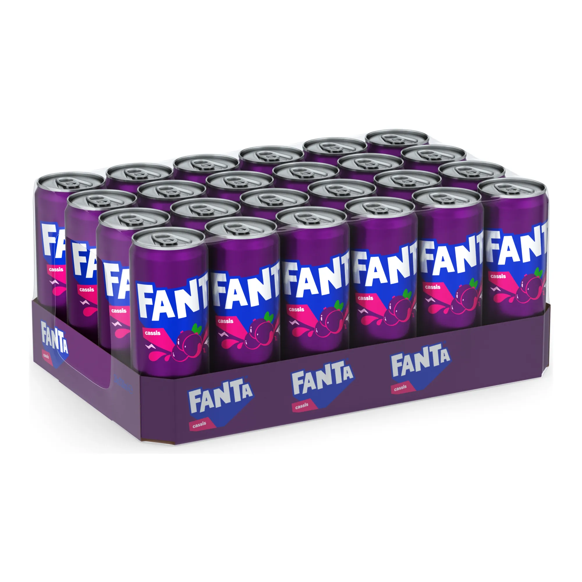 Fanta cassis blik (24x 33cl)