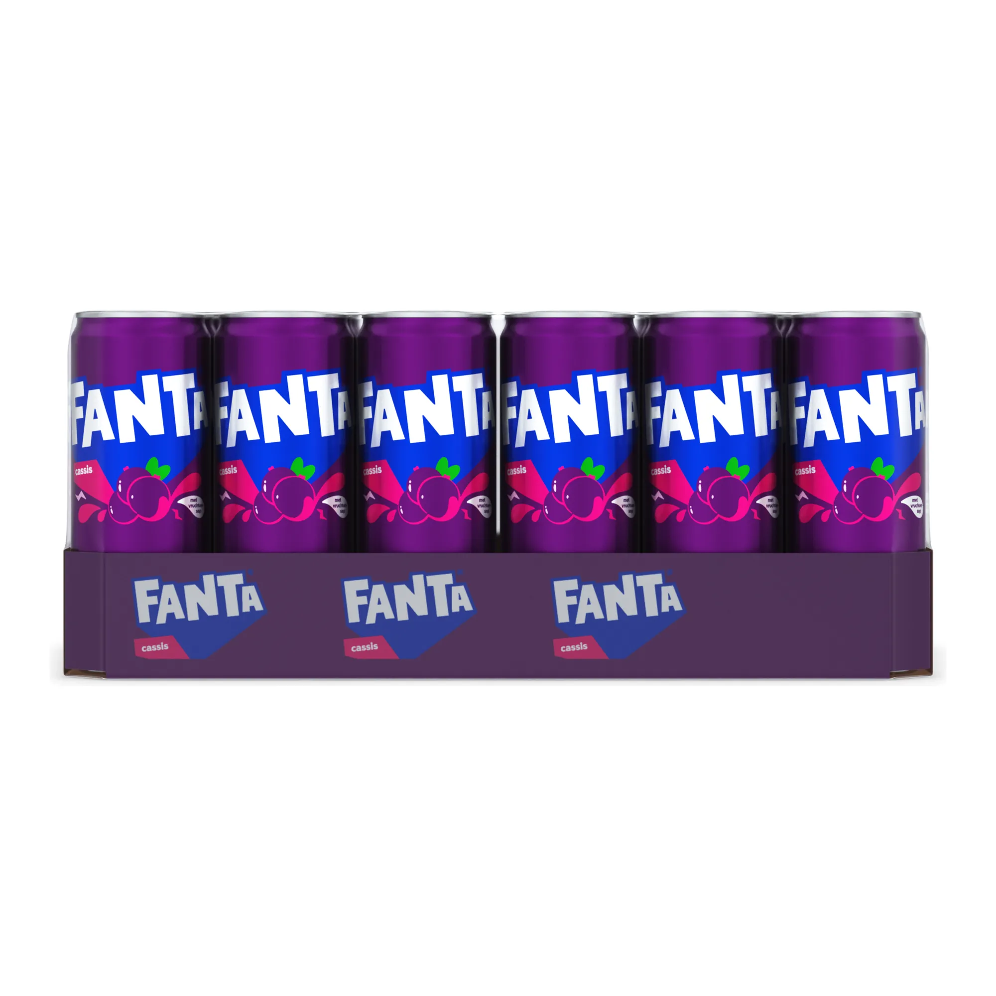 Fanta cassis blik (24x 33cl)