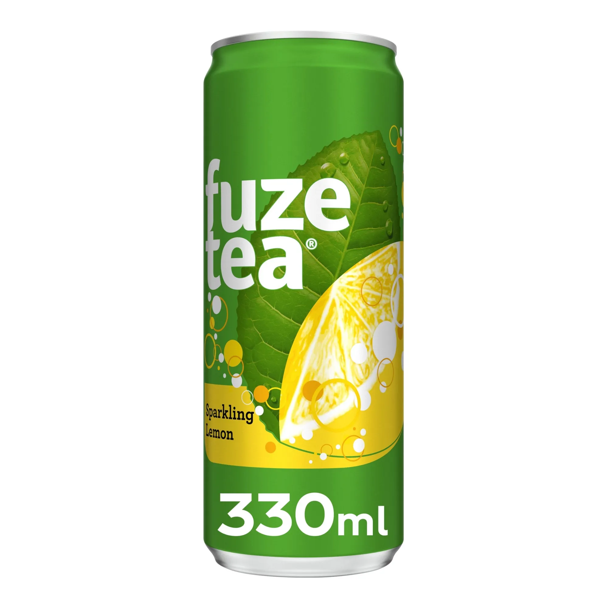 Fuze Tea Sparkling Black Tea Blik (24x 33cl)