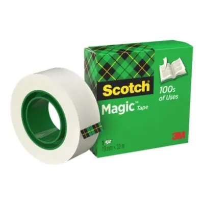 Scotch plakband Magic Tape ft (19mm x 33m)
