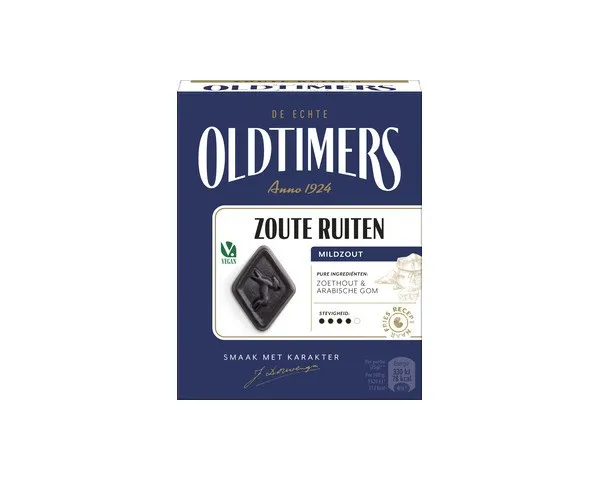Oldtimers Hindelooper Ruitjesdrop (6x 185gr)