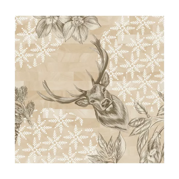Dunisoft servet wild deer 40×40 cm (360 stuks)