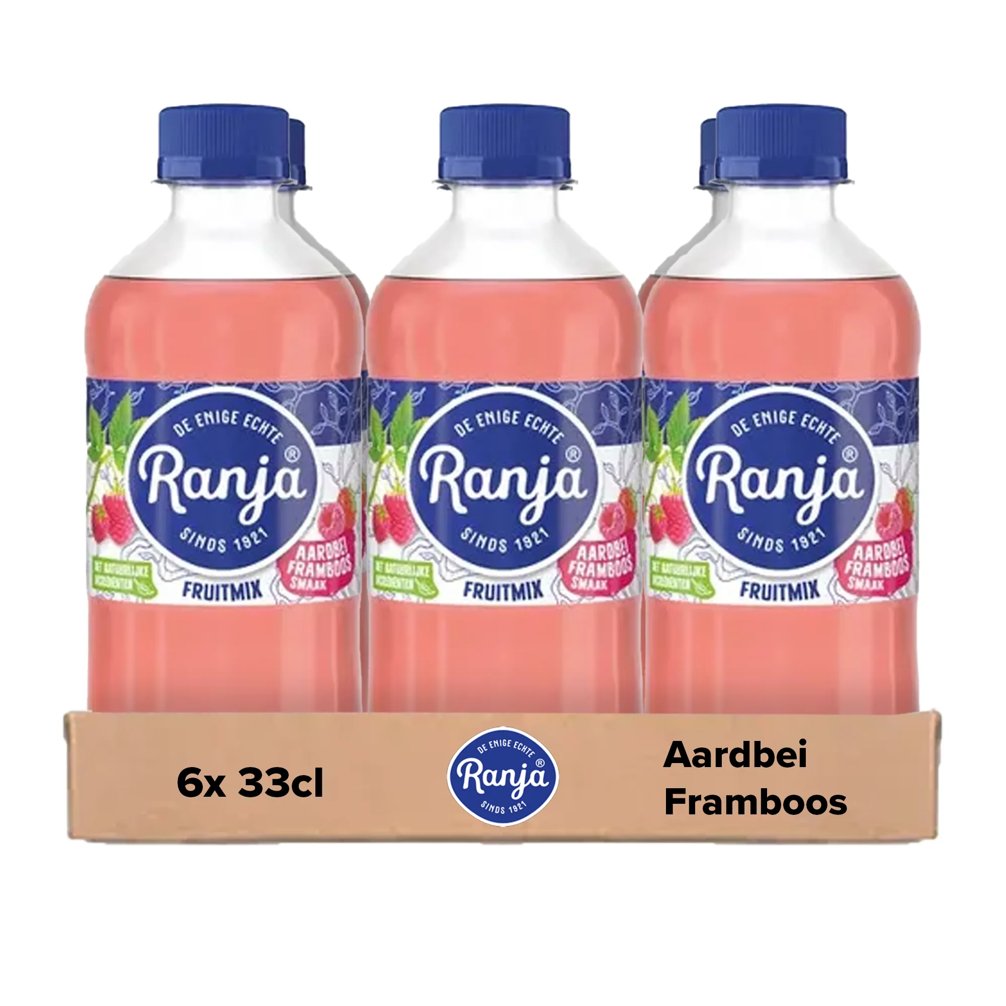 Ranja Fruitmix Strawberry & Raspberry PET (6x 33cl)