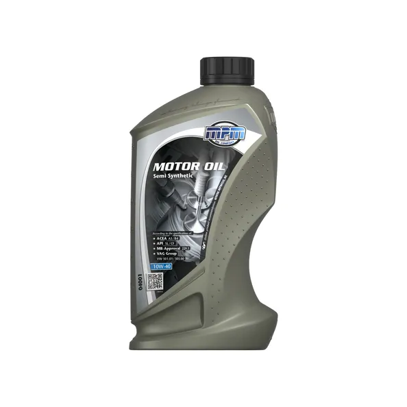 MPM motor oil semi synthetic 10W-40 (1 liter)