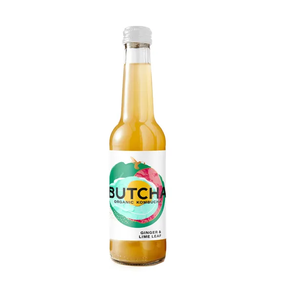 Butcha ginger & kaffir lime fles (12x 275ml)