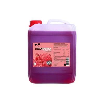 Limoranka siroop framboos suikervrij (5 ltr)
