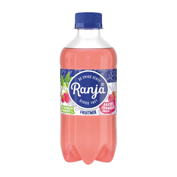 Ranja fruitmix aardbei & framboos pet (6x 33cl)