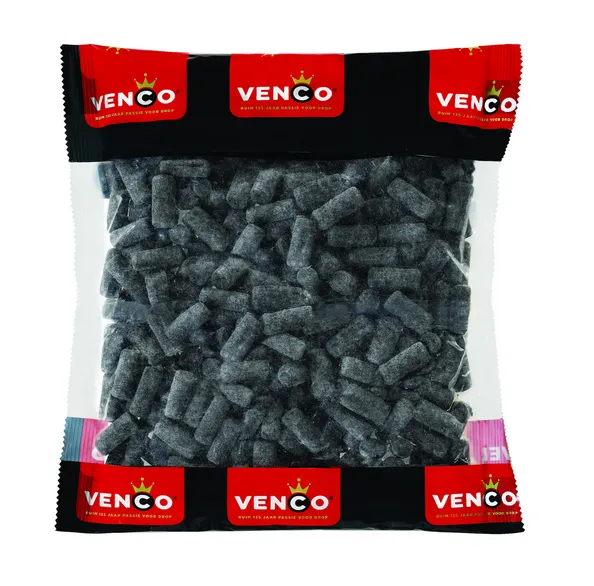 Venco schoolkrijt zwart (6x 1kg)