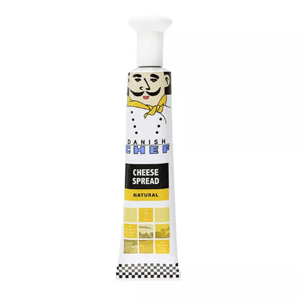 Danish chef cheese spread naturel (85gr)