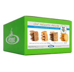 Hoppe koffiekoekjes groen oud Hollandse melange (174 stuks)