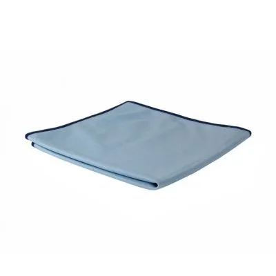 Weco glasdoek blauw (40x 40cm)