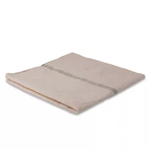 Weco dweil 60x80cm groene streep niet geruwd (10 stuks)
