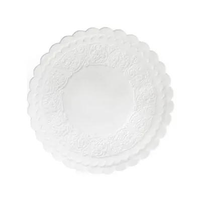 Duni onderzetter 8 laags 9 cm wit tissue (500 stuks)