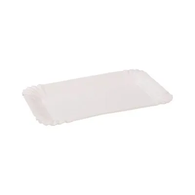 Schaaltje karton ersatz 10 x 16 cm gevoerd wit (2000 stuks)