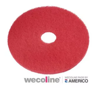 Vloerpad rood (5x 17 inch)