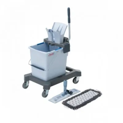 Vileda ultraspeed pro starterkit (25 liter) met plaat en mop