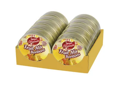 Sweet Originals Fruitmix Bonbons Blikje (10x 200gr)