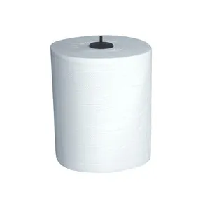 Euro matic cellulose handdoekrol 2 lgs 150 mtr x 21 cm (6 rollen)