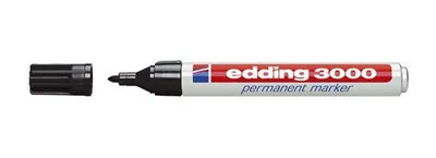 Edding permanent marker 3000 zwart