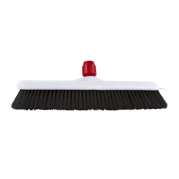 Zaalveger haar kunststof (60cm) incl. houder