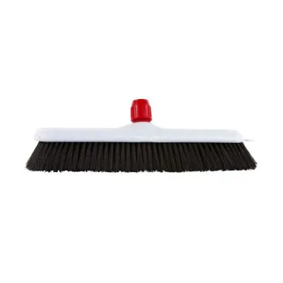 Zaalveger haar kunststof (30cm) + steelhouder