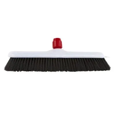 Zaalveger haar kunststof (40cm) + steelhouder