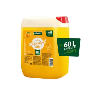 Slimpie limonade sinaasappel (5 liter)