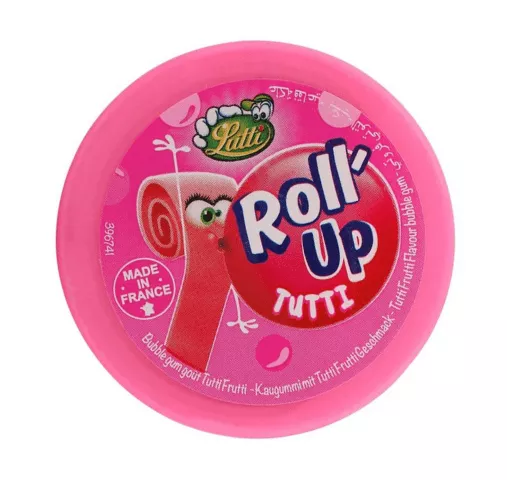 Lutti Roll Up Tutti Frutti (24 stuks)