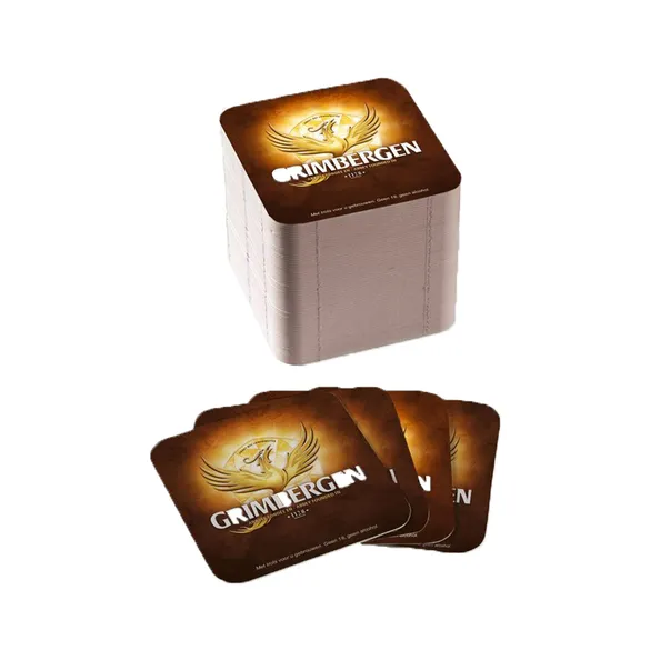 Grimbergen bierviltjes (2x 100 stuks)