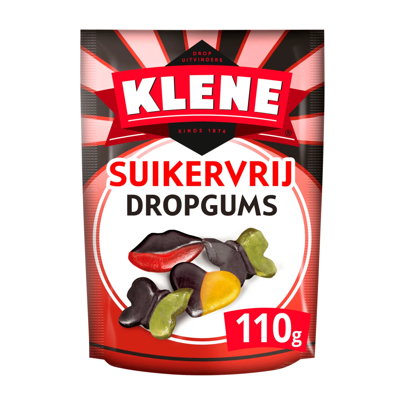 Klene Suikervrij Dropgums (12x 110gr)