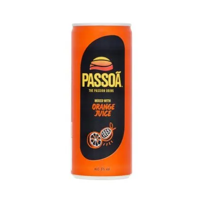 Passoa jus d’orange blik (12x 25cl)