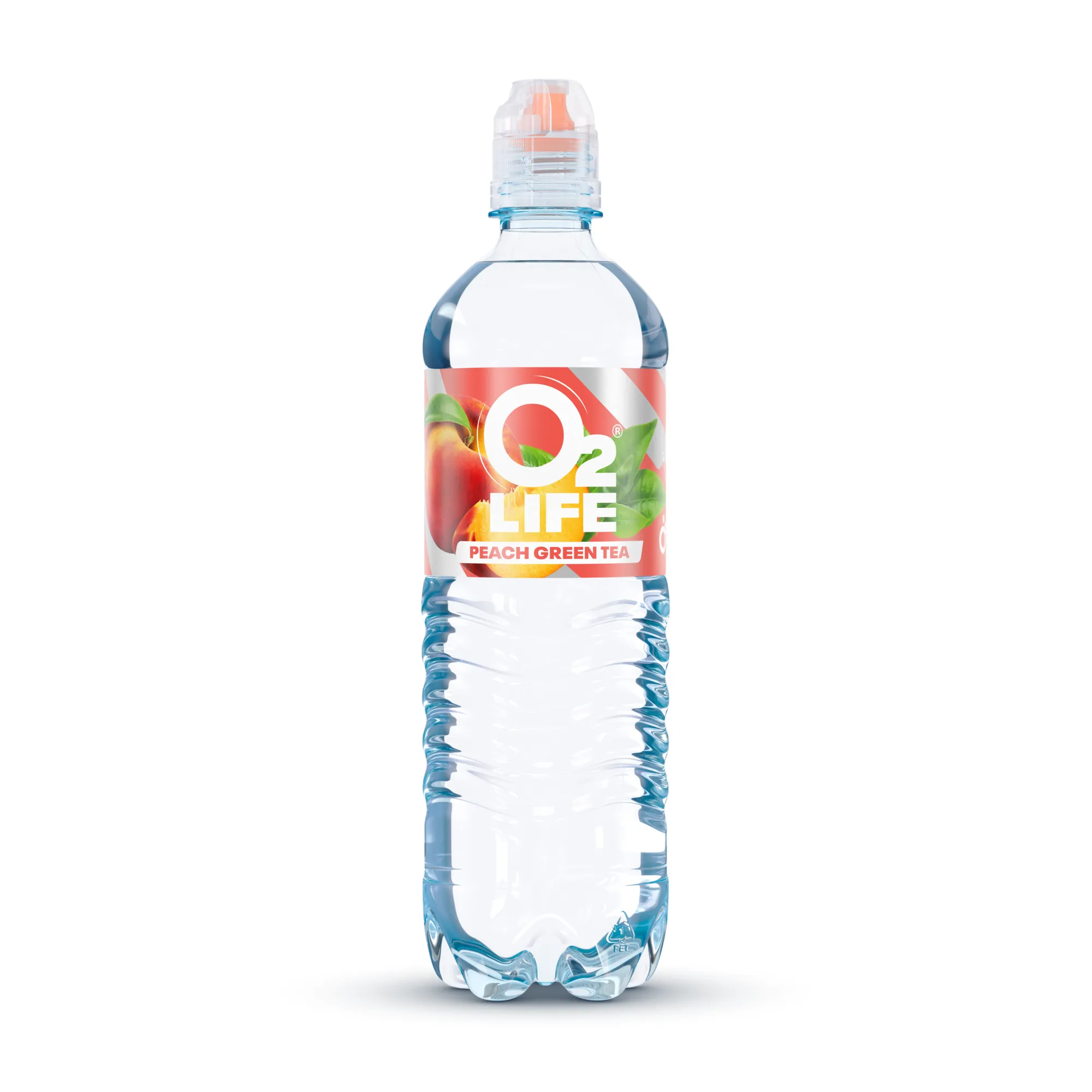O2life Peach Green Tea PET (6x 750ml)