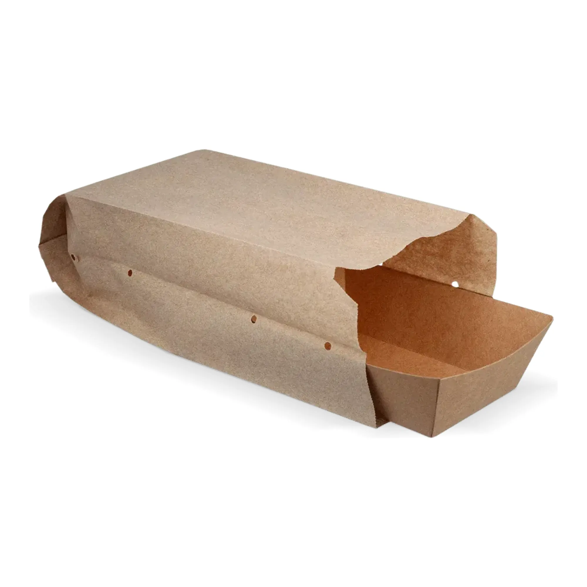 Snackzak Geperforeerd Kraft nr.25 BIO (0.5 pond)(1600 stuks)