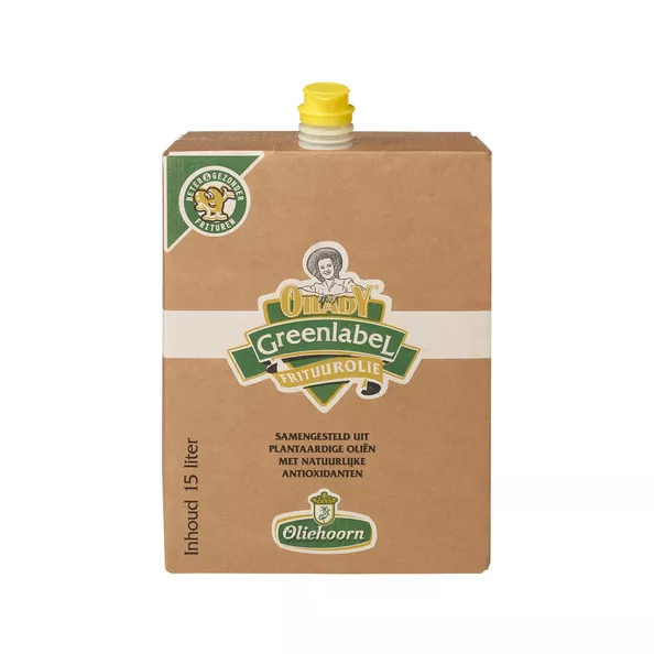 Oliehoorn Oilady Frituurolie Green Label (15 liter)