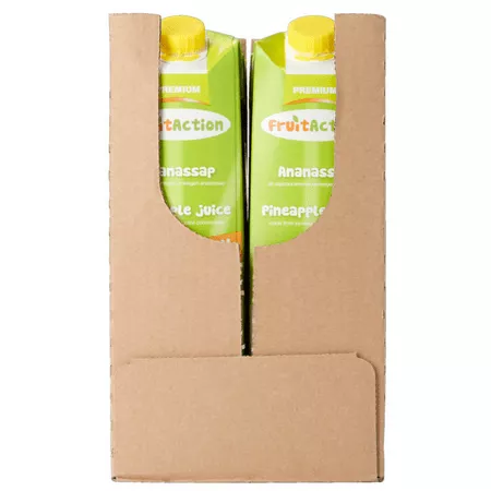 Fruit Action Ananassap (6x 1 liter)