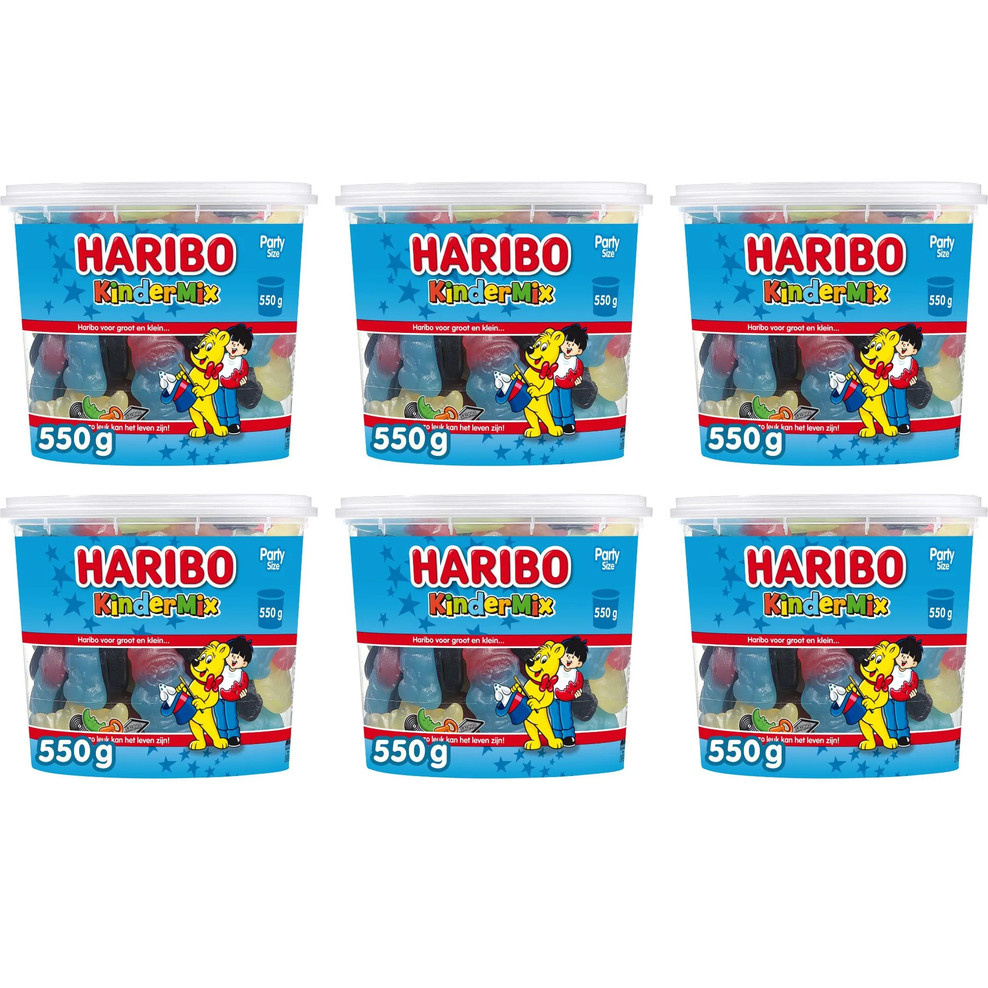 Haribo Kindermix Silo (6x 550gr)