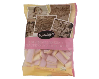 Kindly’s Schuimblokken Zak (8x 120gr)