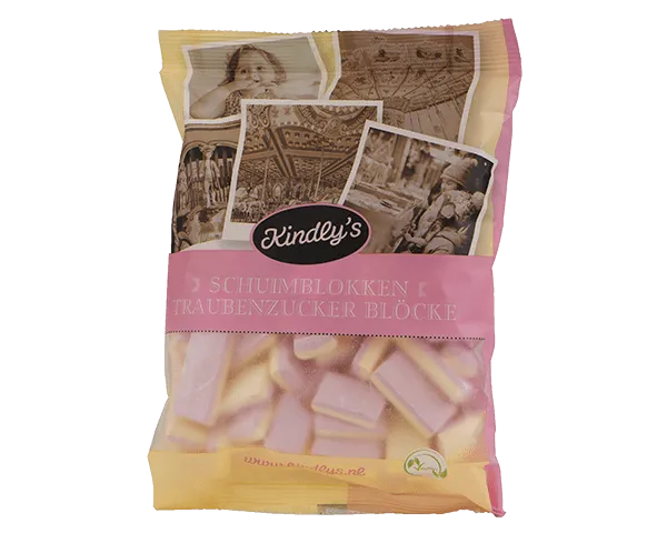Kindly’s Schuimblokken Zak (8x 120gr)