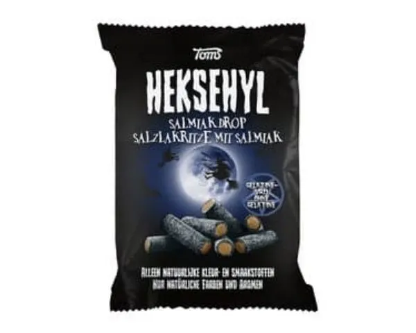 Heksehyl Salmiakdrop Zak (16x 300gr) - Afbeelding 2