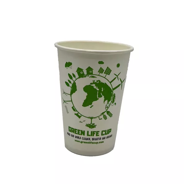 Koffiebeker PE FREE Greenlife 180cc (2500 stuks)