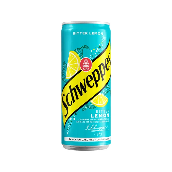 Schweppes Bitter Lemon Blik (24x 33cl)