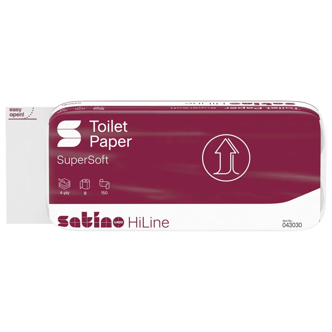 Satino Toiletpapier HiLine Cellulose 4-laags (72×150 vel)