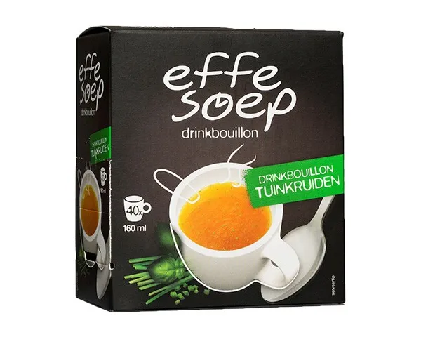 Effe Drinkbouillion Tuinkruiden Stick (40x 160ml)