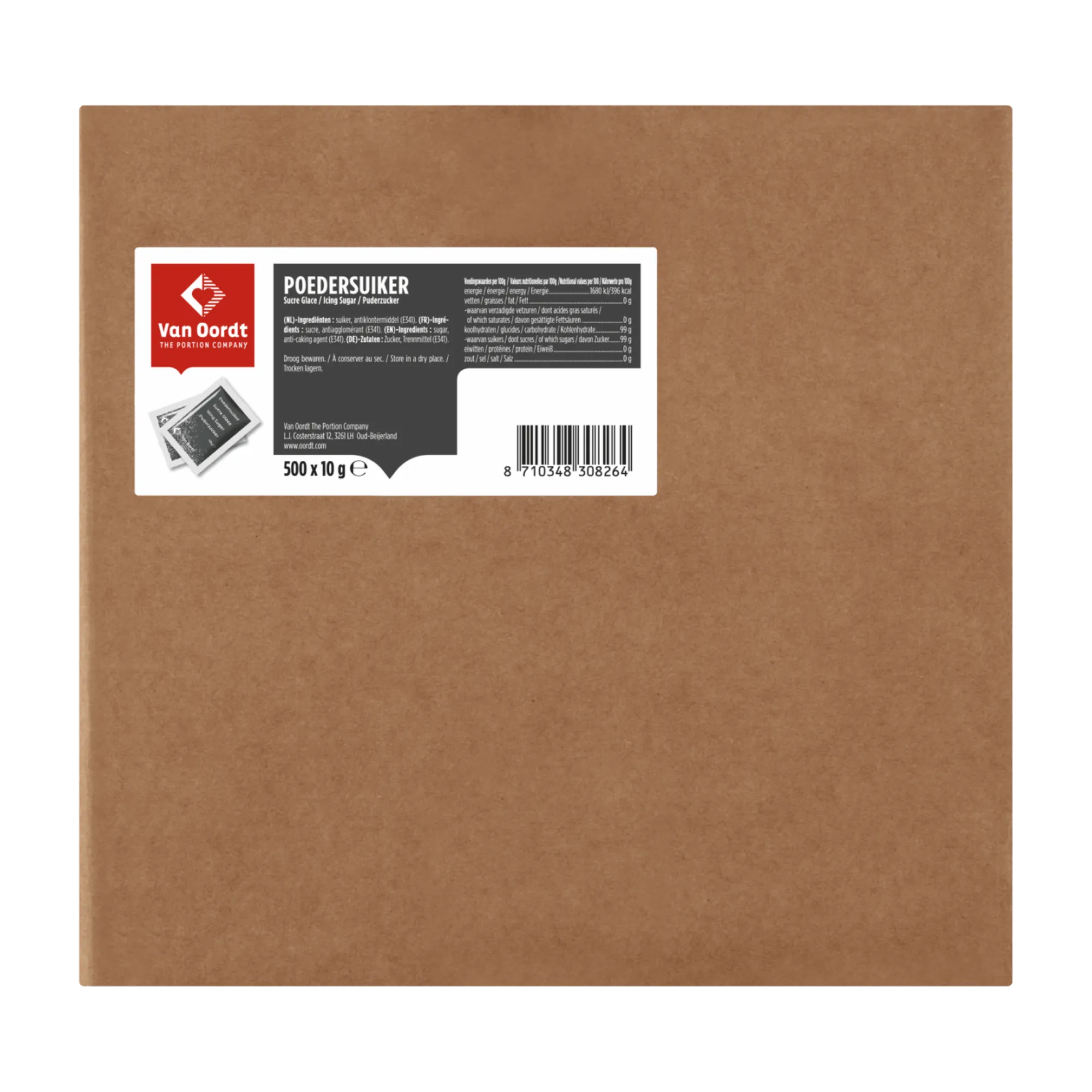 Poedersuiker Sachets (500x 10gr)